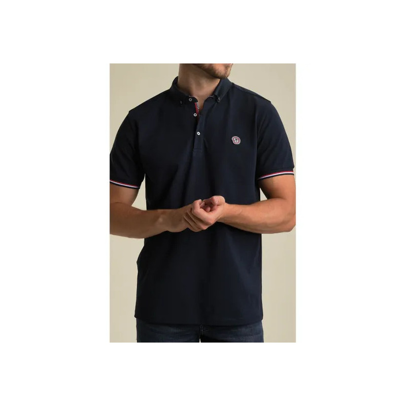 Tricolore Polo Mc