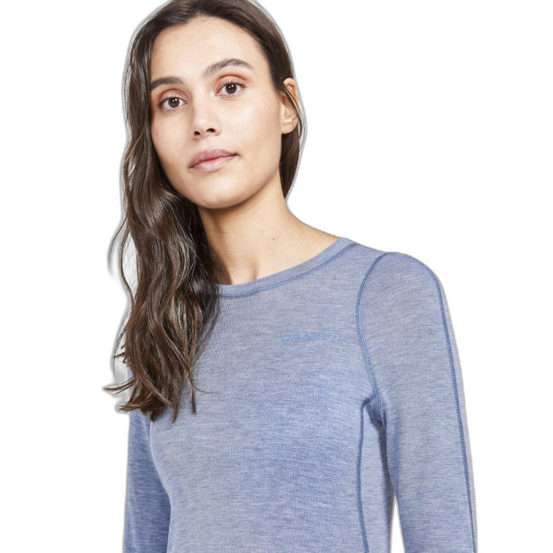 Core Wool Merino LS Tee W