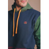 Organic Color Block Hoodie Tre