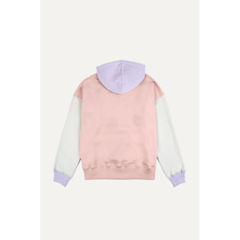 Oversized Color Block Hoodie