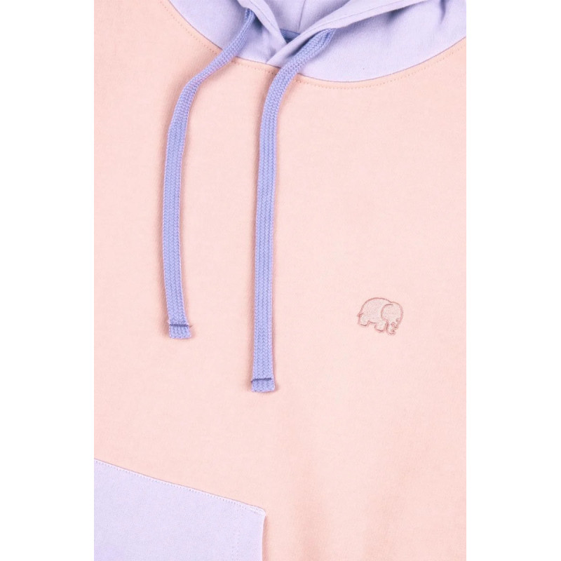 Oversized Color Block Hoodie