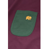 Organic Pocket Color Block T-S
