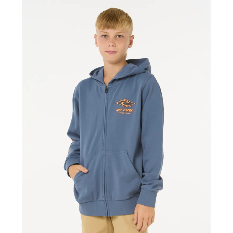 Raw Energy Zip Thru Hood - Boy