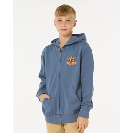 Raw Energy Zip Thru Hood - Boy