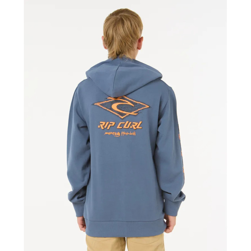 Raw Energy Zip Thru Hood - Boy