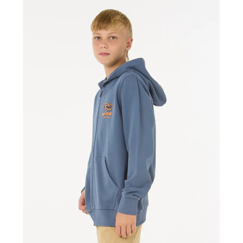 Raw Energy Zip Thru Hood - Boy