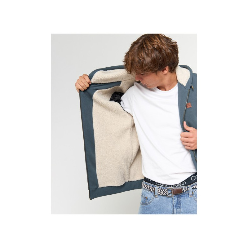 Icons Lined Zip Thru Hood