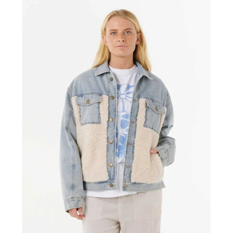 Cruisin. Sherpa Denim Jacket