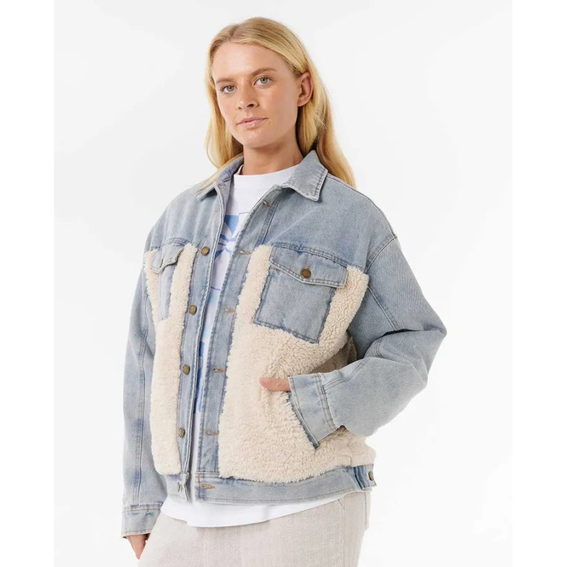 Cruisin. Sherpa Denim Jacket