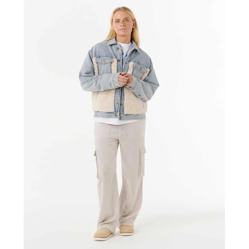 Cruisin. Sherpa Denim Jacket