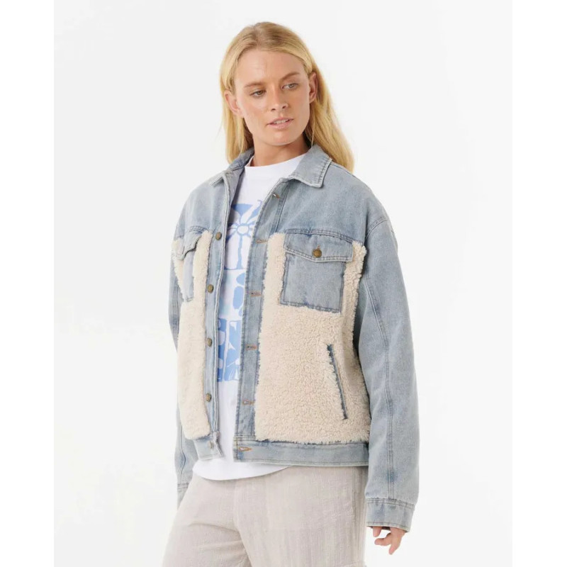 Cruisin. Sherpa Denim Jacket