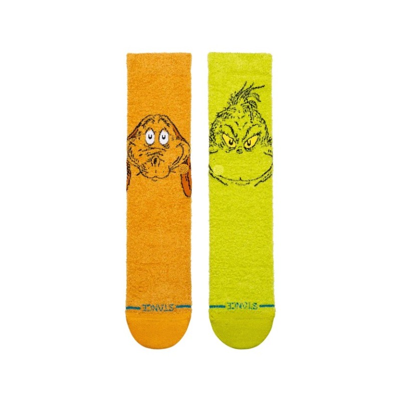 Chaussettes lifestyle Stance Grinch And Max