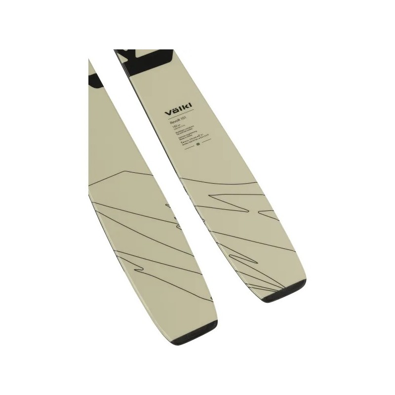 Ski Völkl Revolt 101 Flat – Polyvalence freeride et maniabilité
