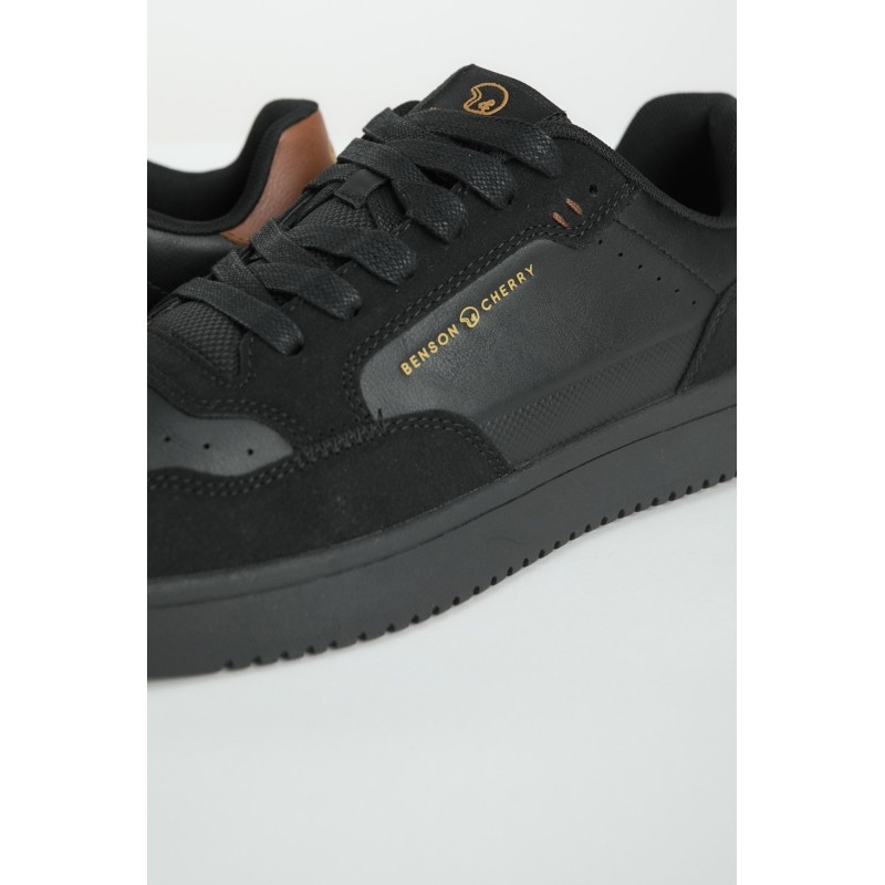 Sneakers Drack-M Black Benson & Cherry – Confort et style au quotidien