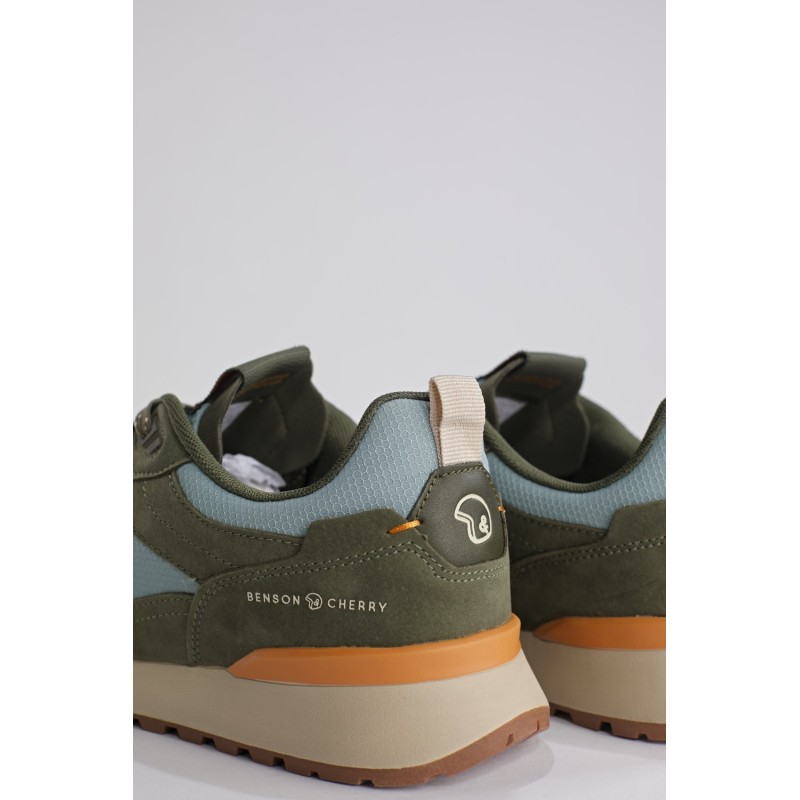 Sneakers Dielle-M Khaki Benson & Cherry – Confort et style urbain