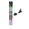 Ski adulte alpin K2 Sports Pandora 92 + Squire 10 Quick – Légèreté & précision | Horizon Montagne
