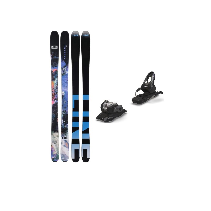 Ski adulte alpin K2 Sports Pandora 85 + Squire 10 Quick – Polyvalence femme | Horizon Montagne