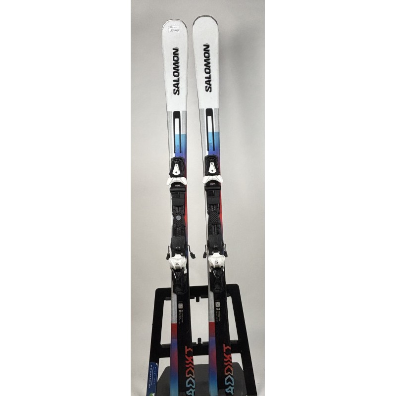 Salomon E Addikt Junior – Ski piste précis et stable | Horizon Montagne - La Boîte à Ski