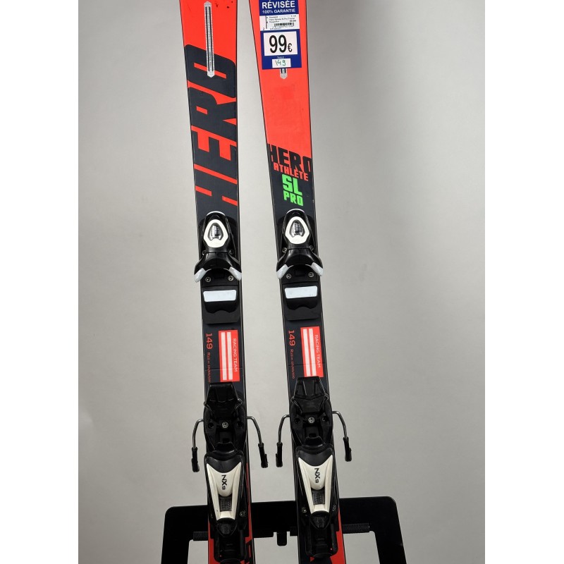 Rossignol Hero Athlete Sl Pro Titanal – Ski junior précis | Horizon Montagne - La Boîte à Ski