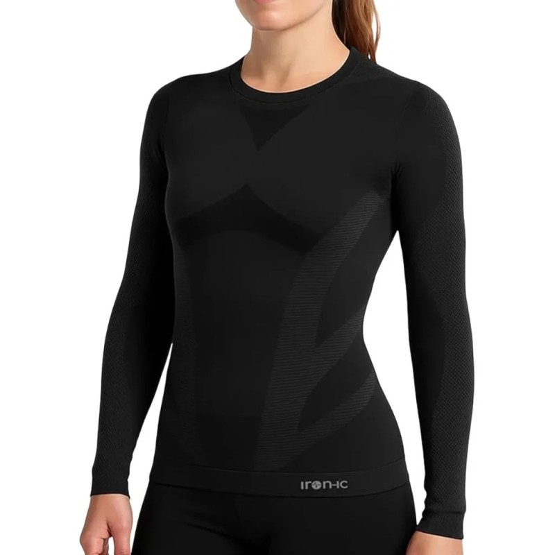 Baselayer femme Ironic T-shirt LS Lady IRN 4.1 I-Soft – Chaleur & confort | Horizon Montagne - laboiteaskis.fr
