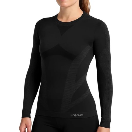 Baselayer femme Ironic T-shirt LS Lady IRN 4.1 I-Soft – Chaleur & confort | Horizon Montagne - laboiteaskis.fr