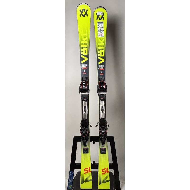 Skis piste expert Volkl Racetiger SL + RMotion-T 12 – Précision slalom | Horizon Montagne - La Boîte à Skis