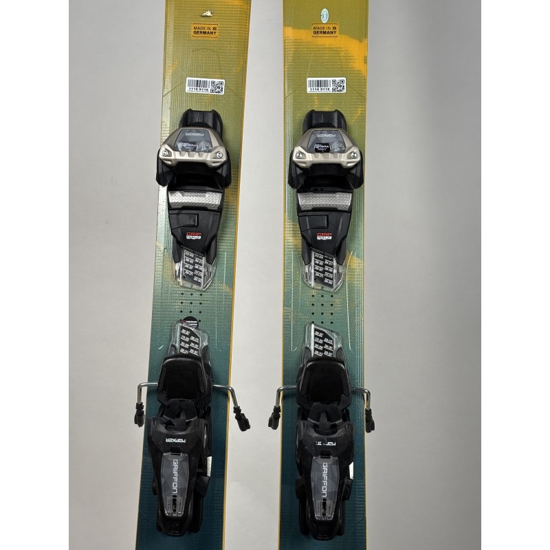 Völkl Pack Blaze 104 teal + Griffon 13D | Ski all mountain - freeride test