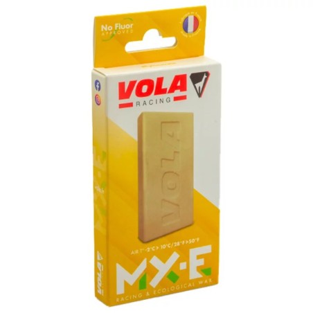 Fart ski MX-E jaune no fluor 200 g VOLA – Glisse printanière | Horizon Montagne