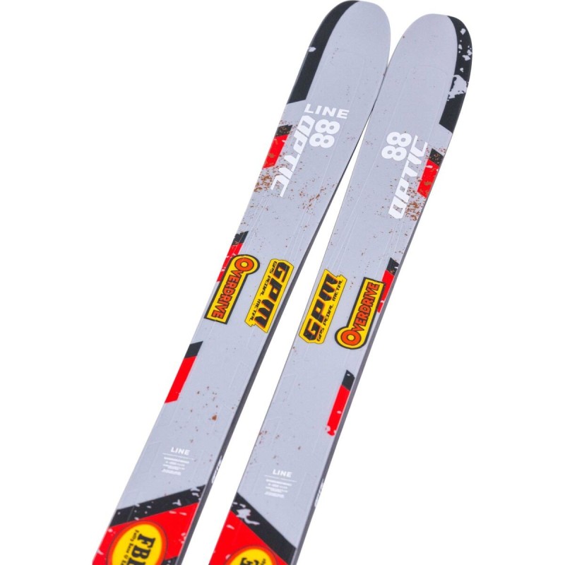 Skis all mountain LINE Optic 88 – Précision et stabilité | Horizon Montagne - La Boîte à Skis