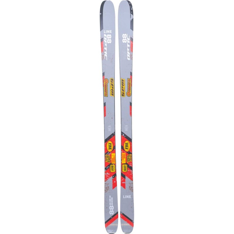 Skis all mountain LINE Optic 88 – Précision et stabilité | Horizon Montagne - La Boîte à Skis