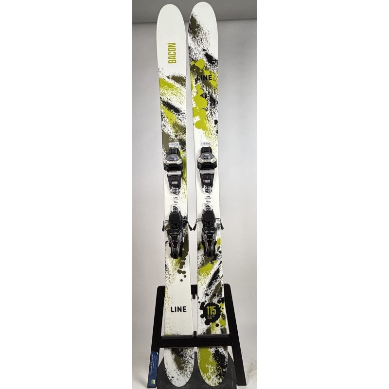 Skis Line Bacon 115 – Flottaison et freestyle en poudreuse