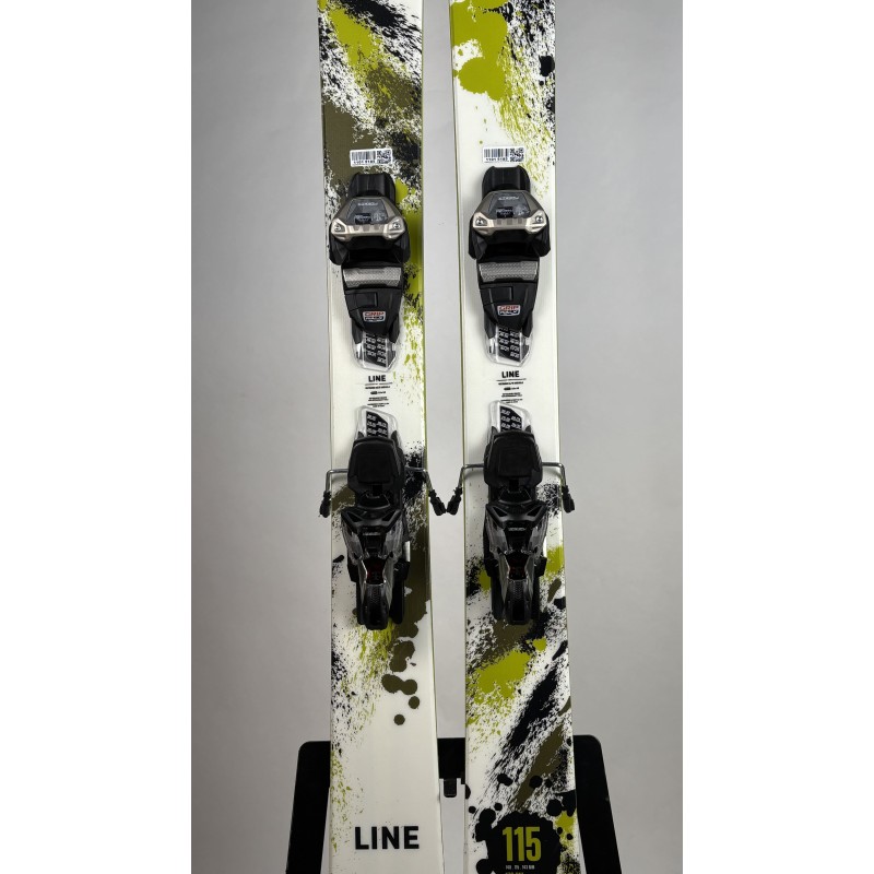 Skis Line Bacon 115 – Flottaison et freestyle en poudreuse