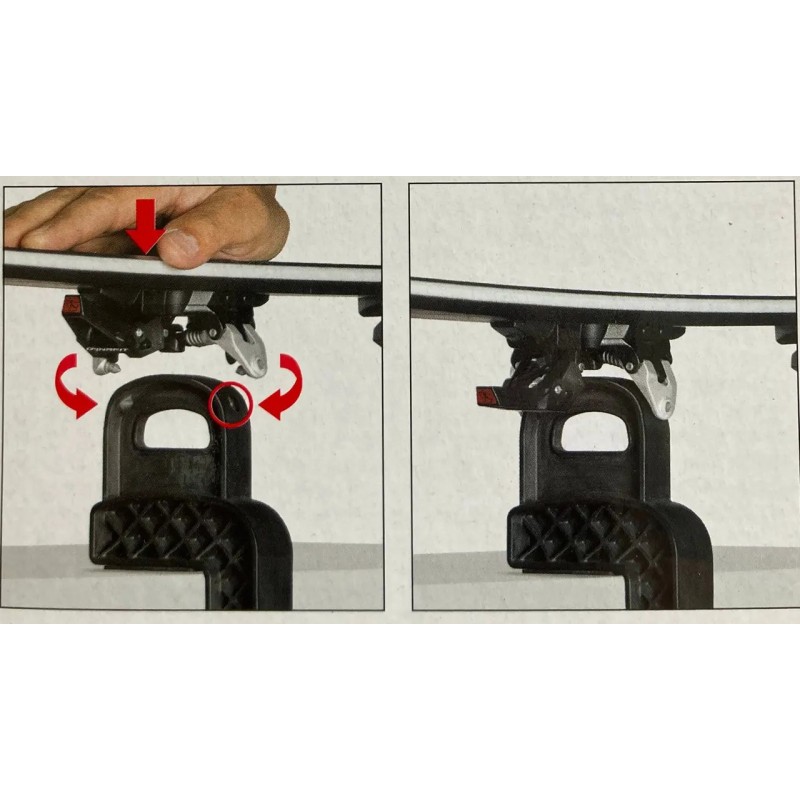 Étau ski Backcountry T149-75 BC MID, VISE Swix – Préparation skis randonnée