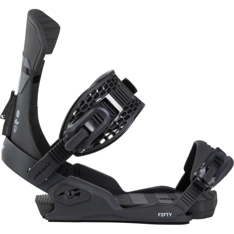 Fixation snowboard DRAKE Fifty – Légère et réactive