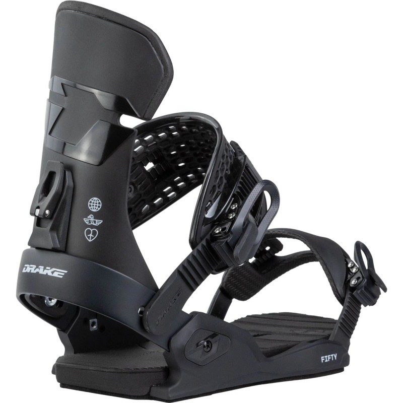 Fixation snowboard DRAKE Fifty – Légère et réactive