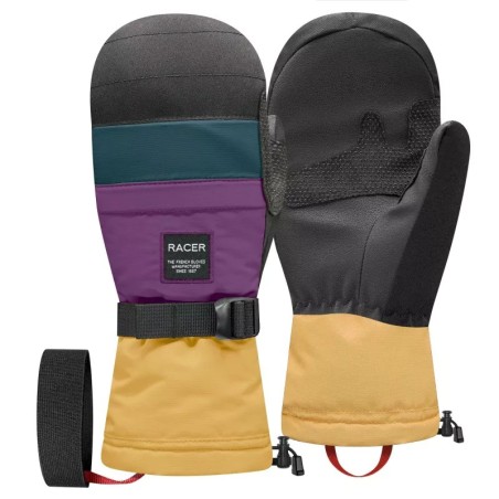Moufles adulte Racer Colors Mitt – Chaleur et style sur neige
