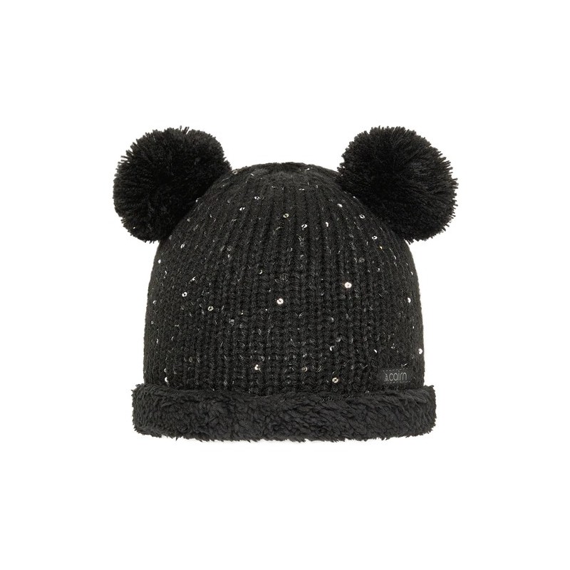 Bonnet adulte CAIRN Manon Hat J – Bonnet doux à pompons