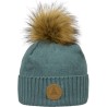 Bonnet adulte CAIRN Julia – Bonnet chaud laine mérinos à pompon