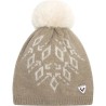 Bonnet adulte W Mia ROSSIGNOL – Laine & polaire, chaud et doux