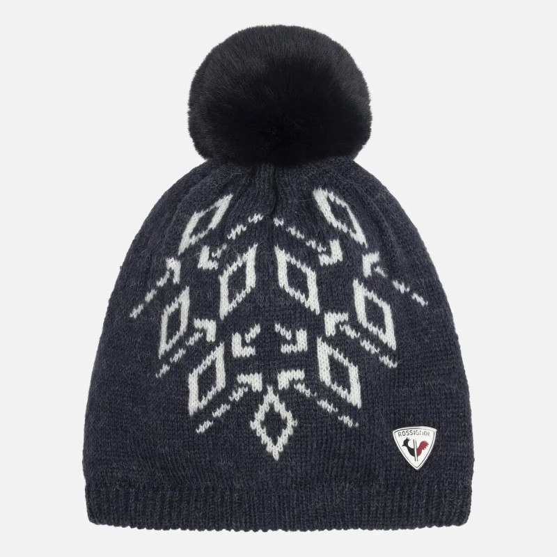 Bonnet adulte W Mia ROSSIGNOL – Laine & polaire, chaud et doux