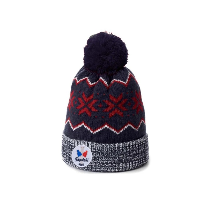 Bonnet adulte Odaia PIPOLAKI – Style ski vintage doublé polaire