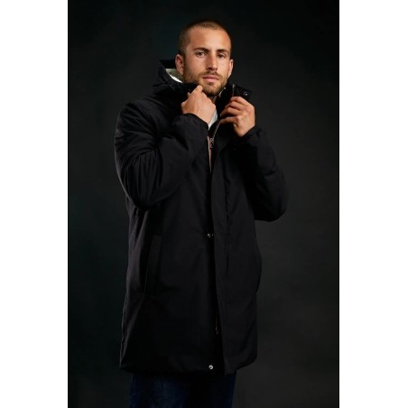 Veste Doudoune Homme Classic Blouson Capuche Benson & Cherry