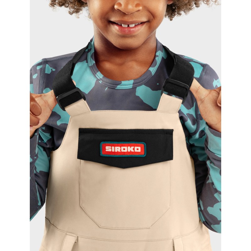 Salopette snowboard junior SIROKO – Imperméable 10K