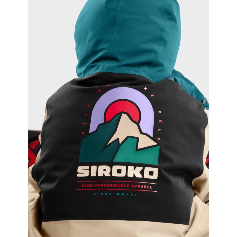 Veste snowboard junior SIROKO KW1 – Imperméable 10K