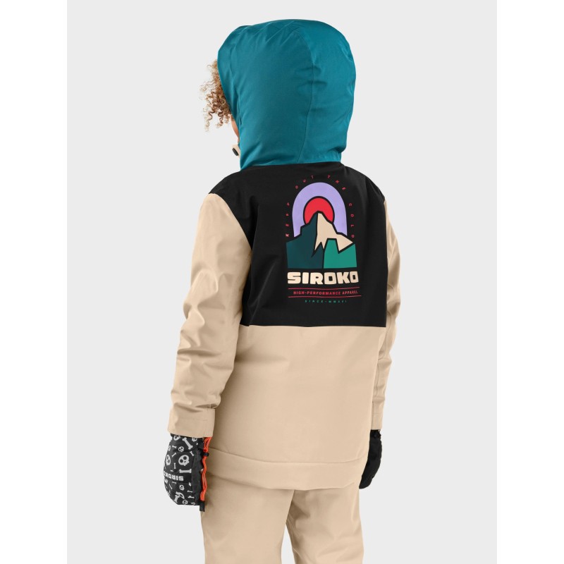 Veste snowboard junior SIROKO KW1 – Imperméable 10K