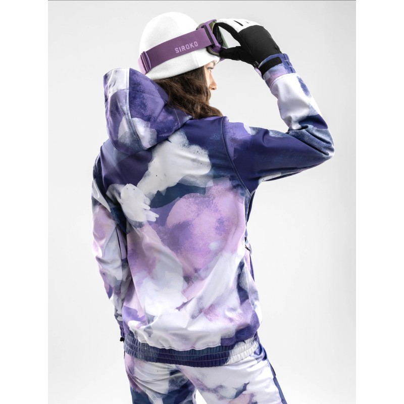 Veste snowboard femme SIROKO – Softshell 10K