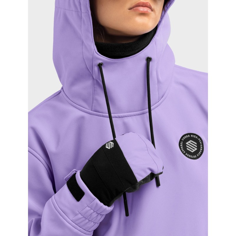 Veste alpin / snow femme SIROKO LF – Softshell 10K