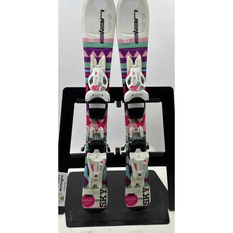 Elan Pack Sky + El 4.5 | Ski piste junior occasion