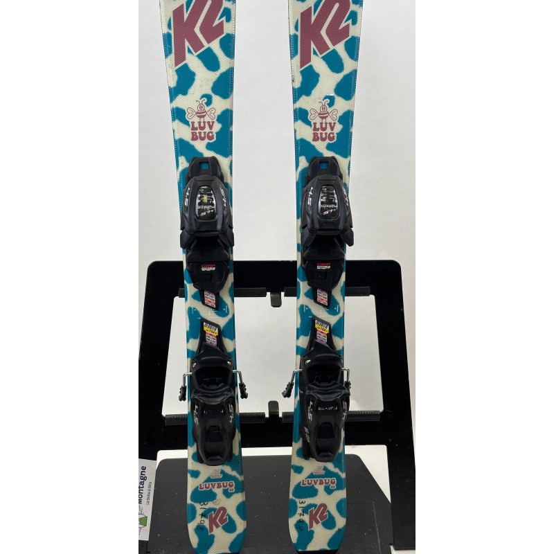 K2 Pack Luv Bug + Vmot 4.5 | Ski piste junior occasion