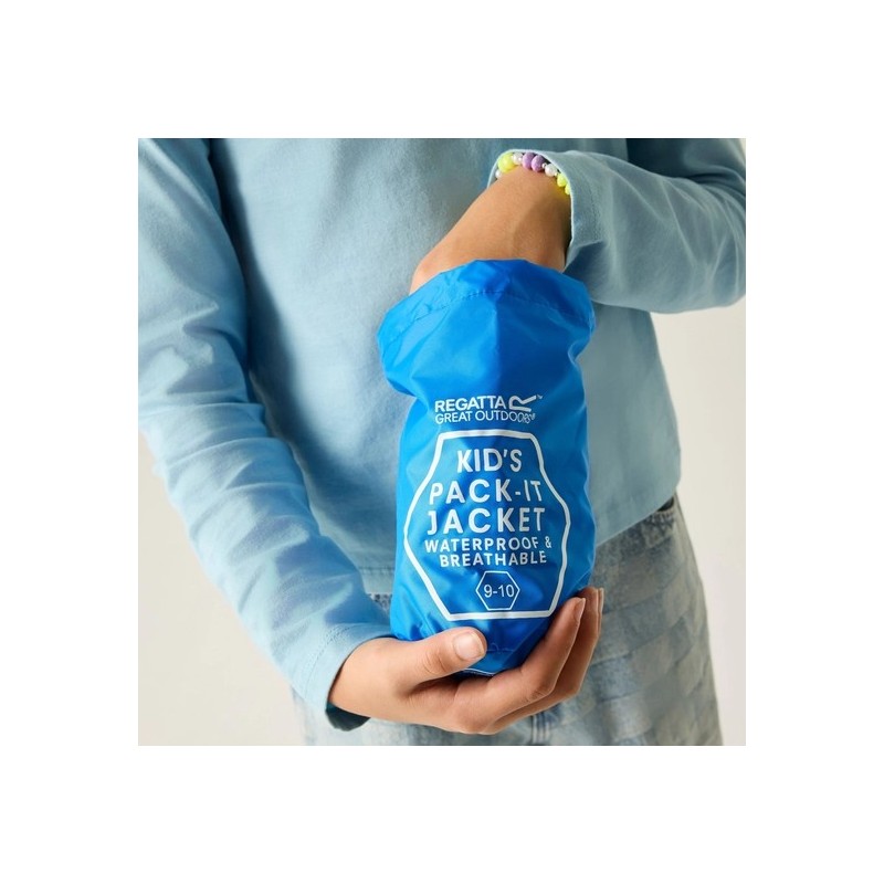 REGATT Kid's Pack It Packaway Jacket | Coupe Vent Polaire Junior